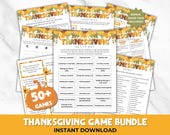 Thanksgiving Games For Adults, Family Reunion Games, Friendsgiving & Office Ice Breakers, Thanksgiving Games for Family, Fall Games For Kids
