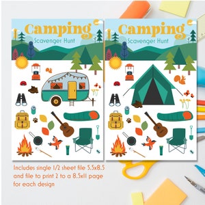 Scavenger Hunt Printable Collection for Children and Toddlers Activity Scavenger Hunt Printable Collection for Children and Toddlers Activity