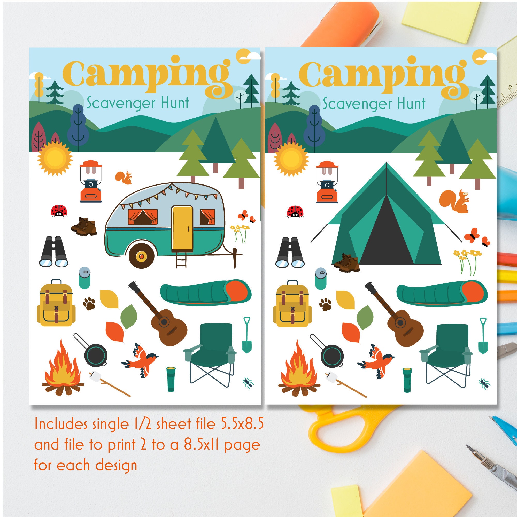 Scavenger Hunt Printable Collection for Children and Toddlers - Etsy