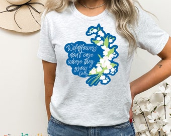 Camicia Floreale Vintage Da Donna Boho Con Fiori Selvatici: T-shirt Estiva A Maniche Corte, Morbida E Traspirante, Taglie S-XL