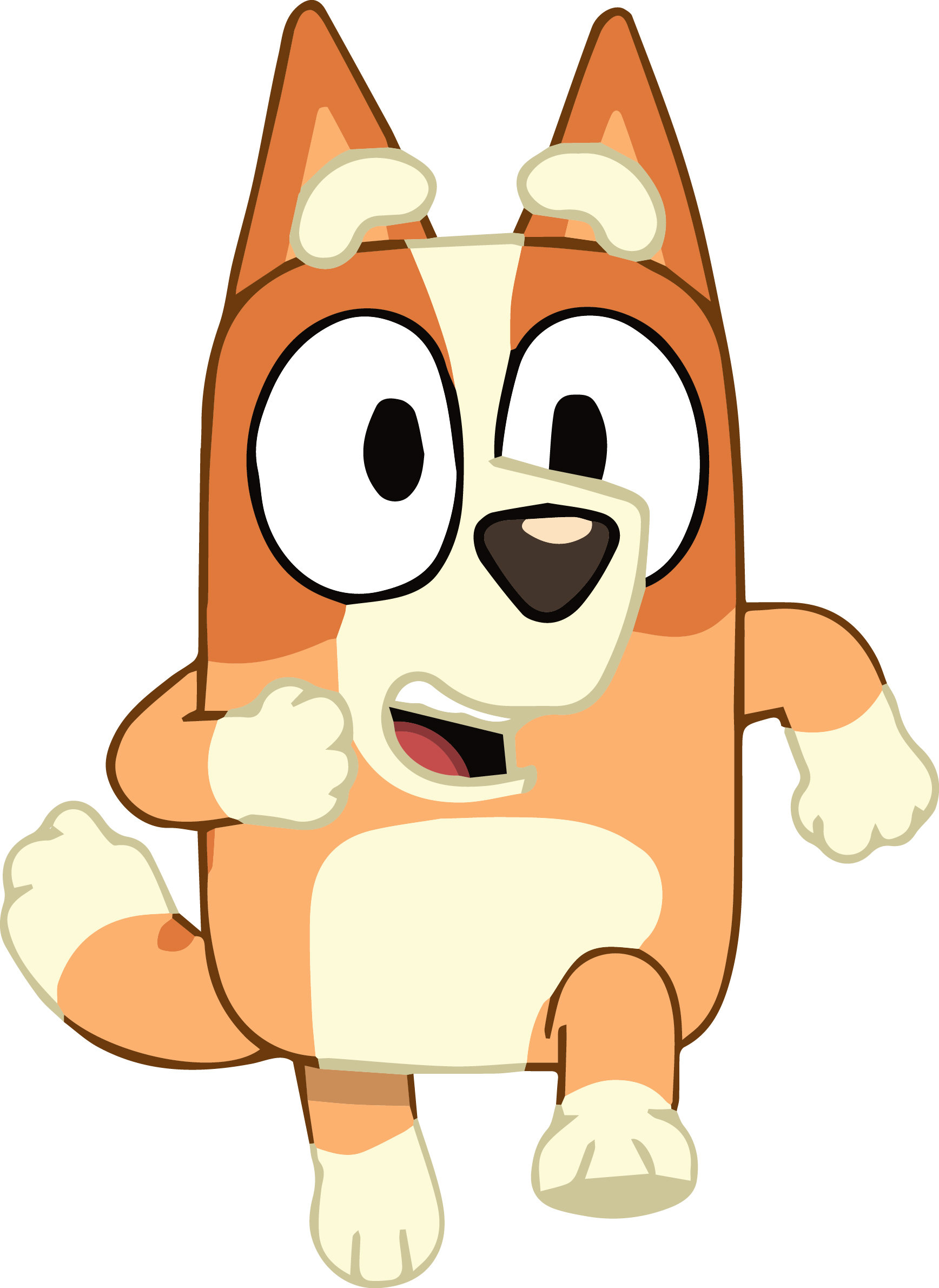 Bluey SVG DXF EPS Png Illustrator. Bingo Imágenes Etsy México