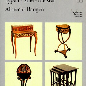 Kleinmobel aus drei Jahrhunderten  Typen Stile Meister NEW Paperback in German