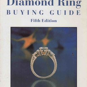 Diamond Ring Buying Guide 5th Ed by Renne Newman  Jewelry Settings Stones Mountings Paperback Like New