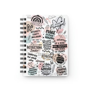 Assistant Principal Gift School Principal Gift Principal Appreciation Gift Inspirational Journal Motivational Journal Educator Gift