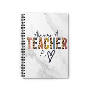 Custom Principal Gift School Principal Gift Principal Appreciation Gift Custom School Notebook Journal Personalized Notebook Educator Gift