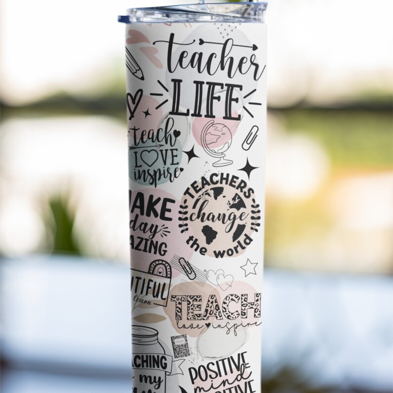 Custom Teacher Appreciation Gift Back to School Tumbler Personalized ...