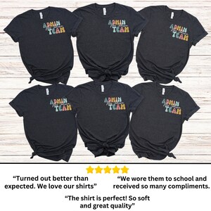 Back-to-School Shirt Dream Team Gifts Team Shirts School Staff Gifts