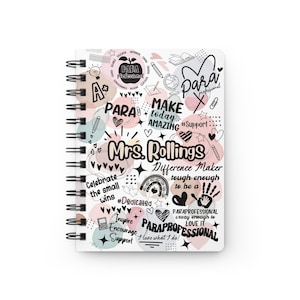 Paraprofessional Appreciation Gifts for Paraprofessionals Special Education Gift Affirmation Notebook Journal Back to School