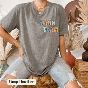 Back-to-School Shirt Dream Team Gifts Team Shirts School Staff Gifts