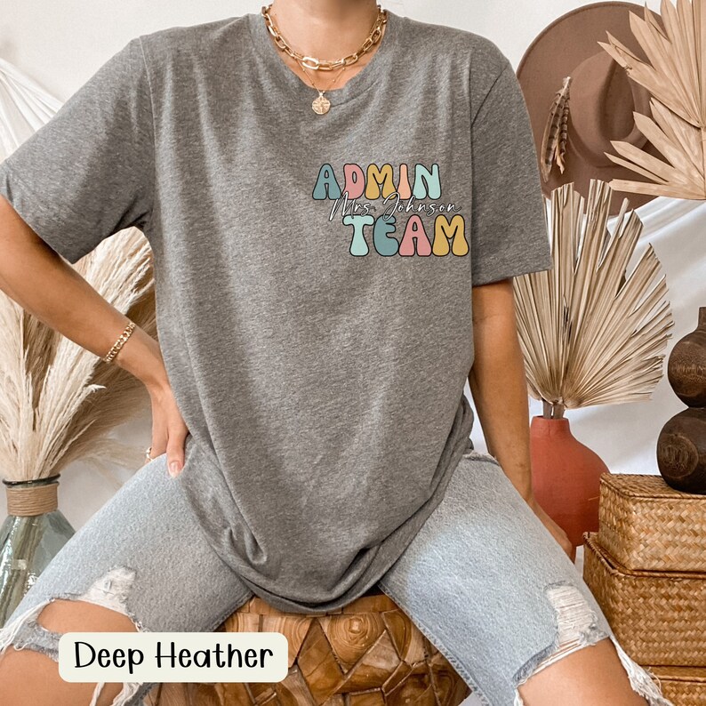 Back-to-School Shirt Dream Team Gifts Team Shirts School Staff Gifts