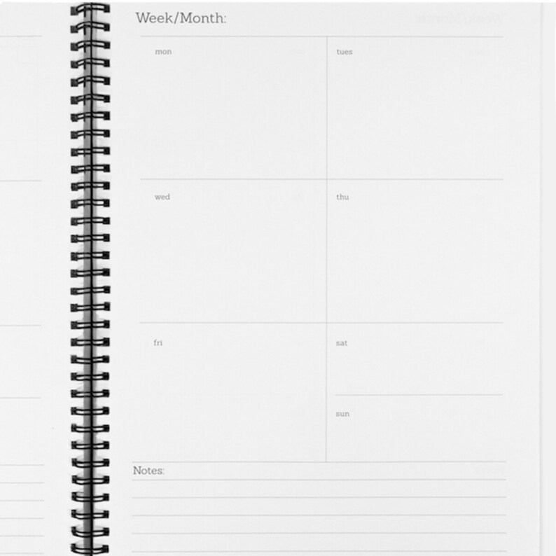 Custom Planner 8.5 X 11 School Secretary Gift Front Office Secretary