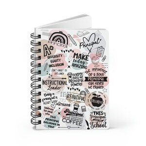 Principal Gift School Principal Gift Principal Appreciation Gift Inspirational Journal Motivational Journal Educator Gift Positive Quotes