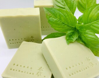 Basil, Sage And Mint Soap