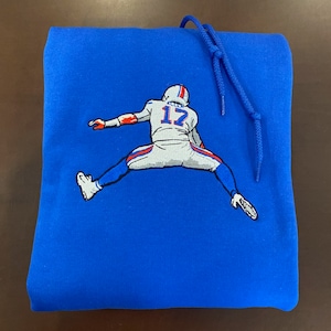 Josh Allen Buffalo Bills Hoodie - Blue