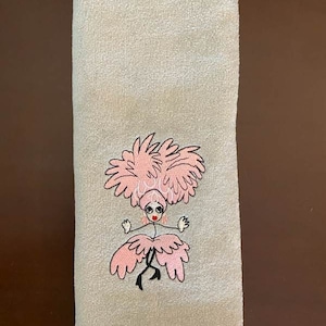 I Love Lucy Hand Towel Show Girl - Gray