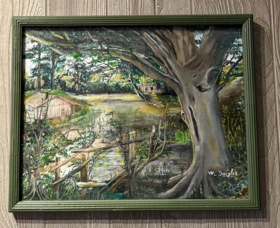 Bayou Neighbors by DouglasArt - Artist W C Douglas