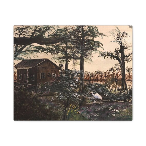 The Camp by W C Douglas - Matte Canvas, Stretched, 1.25"