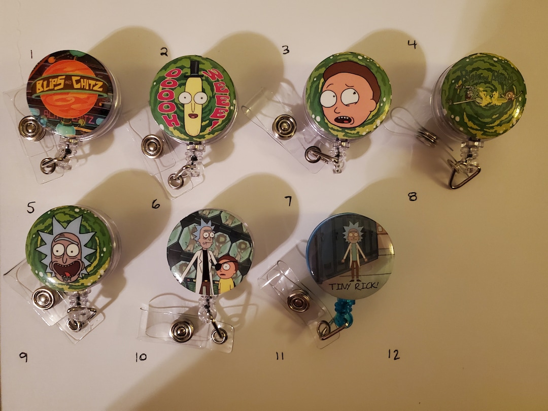 Cartoon Badge Reel Etsy