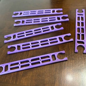 Lanzaderas planas para tejer de 7&quot; - ¡Paquete de 6!