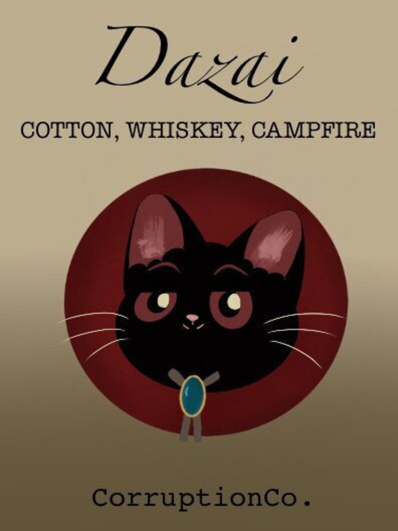 Dazai Osamu Bungou Stray Dogs Soy Wax Melts Etsy