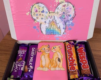 Simba lion king  personalised chocolate box birthday for any occasion