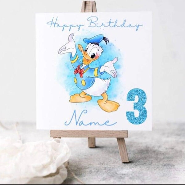 Donald duck birthday Etsy.de