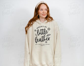 Gildan 18500 Sand Hoodie Mockup with Real Model (Digital Download)