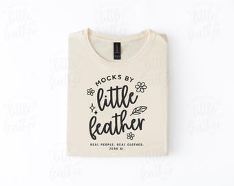 Gildan 64000 Natural Shirt Flatlay Mockup | G640 Folded Tshirt Mock-Up | Real Product Flat Lay Mock | Neutral Boho Aesthetic