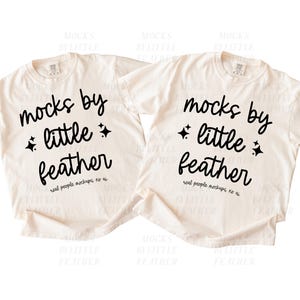 Ivory Comfort Colors 1717 T-shirt Mockup | Couple C1717 Shirt Mock Up | His and Her CC 1717 Mock-Up | Group Family Partner Bachelorette