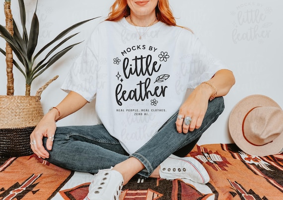 Comfort Colors 1717 Mockup White, C1717 Oversized Mockup, 1717 White Mockup, White Comfort Colors Mockup, Comfort Colors White Tshirt Mockup