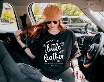 Comfort Colors 1717 Black T-Shirt Mockup, Real Person Lifestyle (Digital Download)