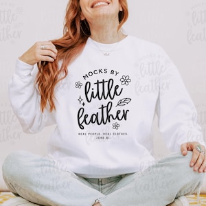 White 1566 Mock Up - Comfort Colors 1566 Mockup White - C1566 Boho Crewneck Sweatshirt Mocks - White Mock-up - Unisex Sweater Mock