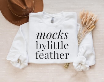 Gildan 18000 White Crewneck Sweatshirt Mockup (Digital Download)
