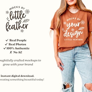 Comfort Colors 1566 Tröja Mockup Bundle | C1566 Rundkragetröja Mockups | Riktiga CC 1566 Livsstilsmodell Mockups | Alla 20 POD-färger bild 10