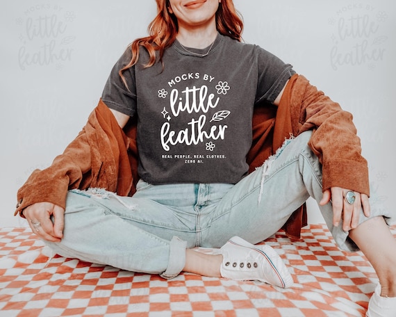 Comfort Colors 1717 Mockup Pepper, Pepper Comfort Colors Mockup, 1717 Pepper Mockup, Comfort Colors Pepper Mockup, Trendy Boho Shirt Mockup