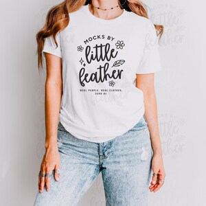 Bella Canvas 3001 White Mockup, Trendy Tshirt Mock-up, Cute Simple Real Model, Summer Fall Aesthetic, Fitted BC3001 T-shirt, POD Tee Mock Up