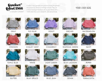 Comfort Farben 1566 Sweatshirt, POD Aktiva (Farbkarte)