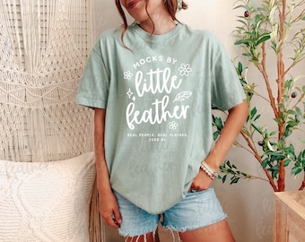 Comfort Colors 1717 T-Shirt Mockup | C1717 Bay | Real Model, No Ai | Neutral Trendy Aesthetic
