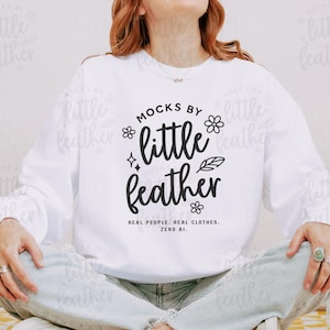 White 1566 Mock Up - Comfort Colors 1566 Mockup White - C1566 Boho Crewneck Sweatshirt Mocks - White Mock-up - Unisex Sweater Mock
