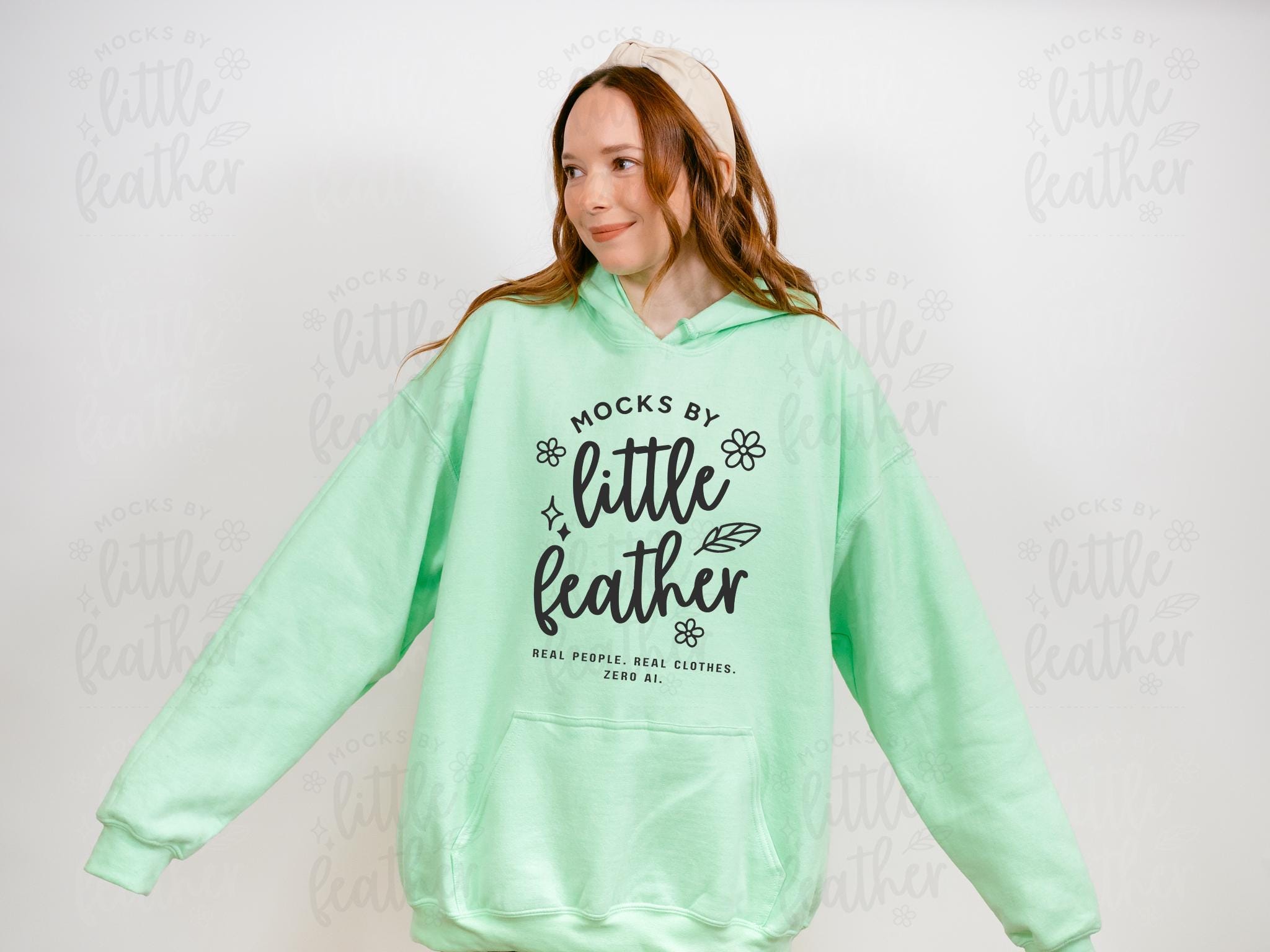 mint green sweaters