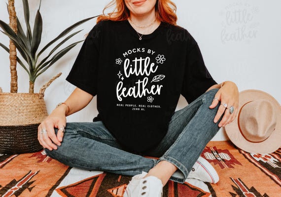 Comfort Colors 1717 Mockup Black, C1717 Oversized Mockup, 1717 Black Mockup, Black Comfort Colors Mockup, Comfort Colors Black Tshirt Mockup