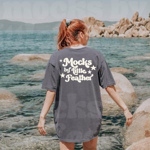 Comfort Colors 1717 Mockup Pepper, Trendy Oversized Tshirt Mockup, Beach Model Mock, Aesthetic Shirt Mock, Summer POD Mock, Pepper Mockup