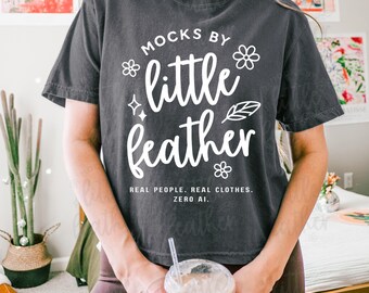 Comfort Colors 3023CL Pepper Mockup, 3023CL Mockup Pepper, Comfort Colors T-shirt Mockup, Pepper Boxy T-shirt Mockup, Echt Model Mockup