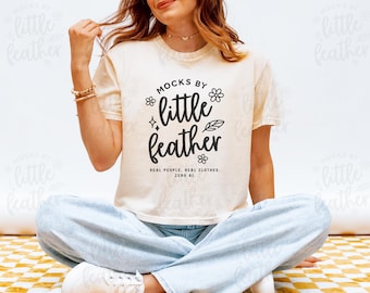Comfort Colors 3023 Mockup (Color: Ivory) | 3023CL T-Shirt Mockup | Real Model, No Ai