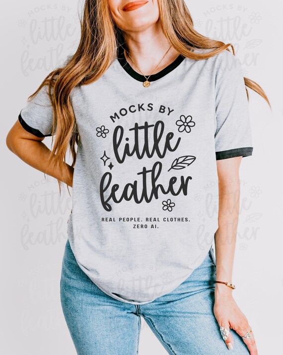 Next Level 3604 Heather Grey/Black Mockup, Heather Grey Tshirt Mockup, Cute 3604 Mockup Grey and Black, 3604 Shirt Mockup, Next Level Mockup