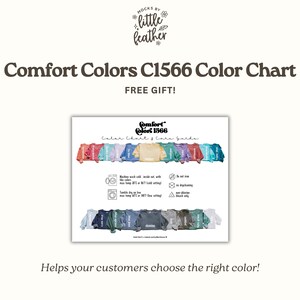 Comfort Colors 1566 Tröja Mockup Bundle | C1566 Rundkragetröja Mockups | Riktiga CC 1566 Livsstilsmodell Mockups | Alla 20 POD-färger bild 9