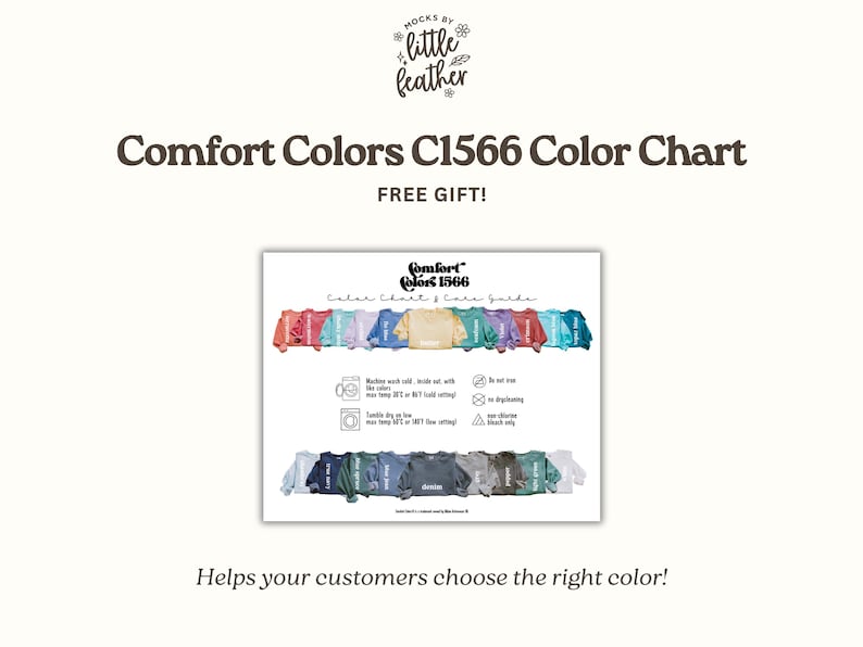 Comfort Colors 1566 Tröja Mockup Bundle | C1566 Rundkragetröja Mockups | Riktiga CC 1566 Livsstilsmodell Mockups | Alla 20 POD-färger bild 9