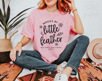 Comfort Colors 1717 Mockup Blossom, C1717 Oversized Mockup, 1717 Blossom Mockup, Blossom Comfort Colors Mockup, Blossom 1717 Shirt Mockup