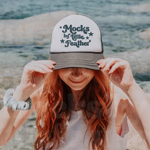 Trucker Hat Mockup Black, Summer Otto Cap Mockup, OTTO Cap 39-169 Mockup, Foam Baseball Hat Beach Mockup, Black Hat Mesh Mockup