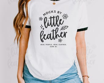 Next Level 3604 White/Black Mockup, White Black Tshirt Mockup, Cute 3604 Mockup White and Black, White 3604 Shirt Mockup, Next Level Mockup